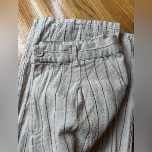 Love Tree Women’s Beige Striped Pants.